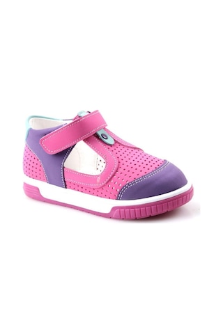 Arzen 02429 Orto Pedik Kız Çocuk Bebe Sandalet Ayakkabı Fuşya