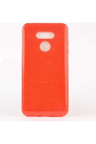 LG Uyumlu G6 Kılıf Zore Shining Silikon Kırmızı