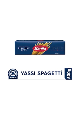 Barilla Yassı Spagetti Makarna 5 x 500 G