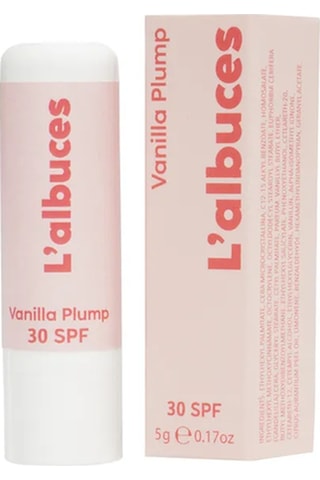 L'albuces Vanilla Plump Lip Balm SPF30