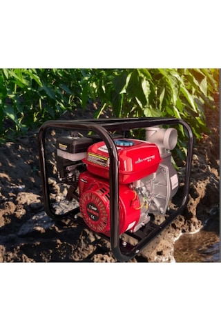 Plant Mate 7.5 Hp 3 İnç Benzinli Su Motoru Güçlü Ve Etkili Sulama Gücü