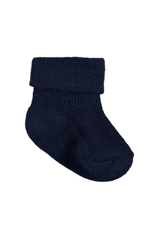 Civil Baby Basic Kıvrık 3'lü 6- Bebek Erkek Çorap Set - Standart 18 Ay Standart