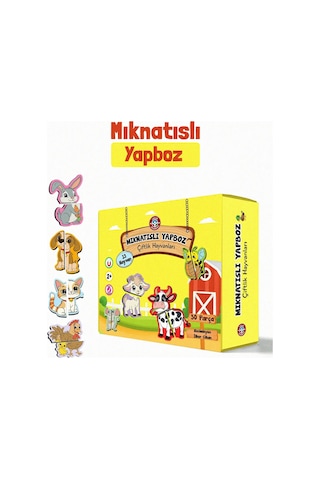 Mıknatıslı Yapboz Çiftlik  Hayvanları