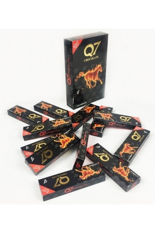 Q7 Gold Çikolata 12 Adet Ginseng Erkeklere Özel Gizli Gönderim