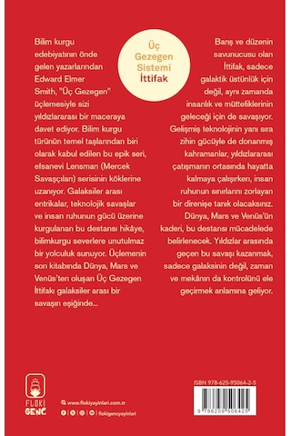 Üç Gezegen Sistemi: İttifak - Bilimkurgu, E. E. "doc" Smith