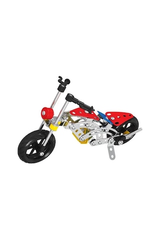 3 İn 1 Metal Motor Yapım Seti - 143 Parça Eğitici Mekanik Montaj Oyuncağı Zeka Geliştirici Araç Kiti