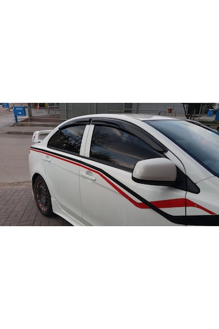 Mitsubishi Lancer Mügen Cam Rüzgarlığı 2008-2015 Arası 4 Lü Set N11.24559