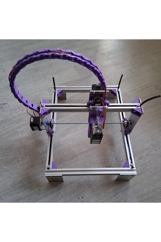 20watt Lazer Cnc Markalama Makinası 15cmx25cm
