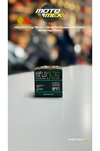 Cf Moto 150 Nk Uyumlu Hiflo Hf971 Yağ Filtresi Yüksek Performanslı Motor Yağ Filtresi