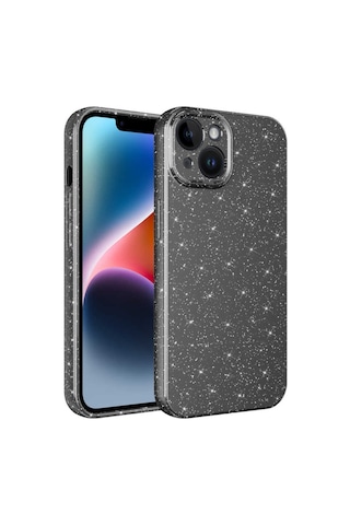 Apple Uyumlu iPhone 14 Plus Kilif Kamera Korumali Simli Lüks Zore Koton 563310506