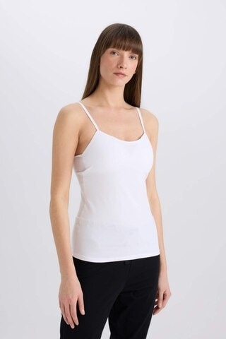 DeFacto Pedli Pamuklu Askılı Atlet-Fall in Love N6090AZ25SPWT34