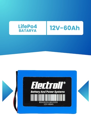 12v 60ah Lifepo4 Batarya