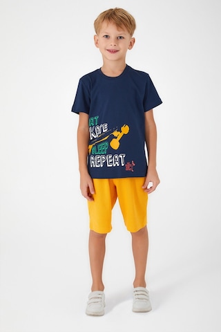 Rolypoly Erkek Çocuk Lacivert Bermuda Takım 5274-33416 Lacivert