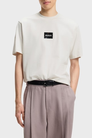 Hugo Erkek T Shirt 50557445 102 Ekru
