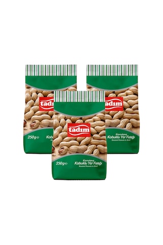 Tadım Kabuklu Yer Fıstığı 250 Gr X 3 Adet 250 G