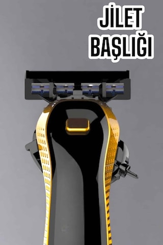 Jilet Başlıklı Tıraş Makine Sinek Kaydı Tıraş Seyahat Tipi Suya Dayanıklı