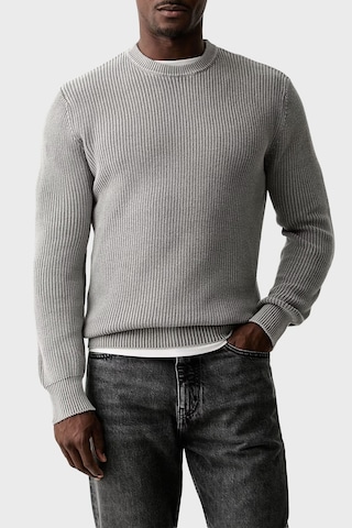 Guess Manny Regular Fit Bisiklet Yaka Örme Desenli Erkek Kazak M6yr20z0925 Kazak M6yr20 Z0925 A90x Gri