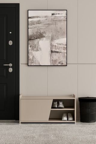 Hera 95 Cm Ayakkabılık 100% Mdf Bej