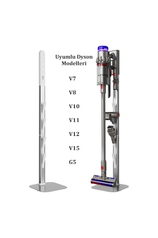 Dyson Uyumlu Süpürge Stantı, V7 V8 V10 V11 V12 V15 Gen5detect Absolute V15s Detect Submarine V16 Dyson Modelleri İle Tam Uyumlu Stand, S3 Çesit Seçiniz-Çap Seçiniz / Hss (Standart)-10 Mm