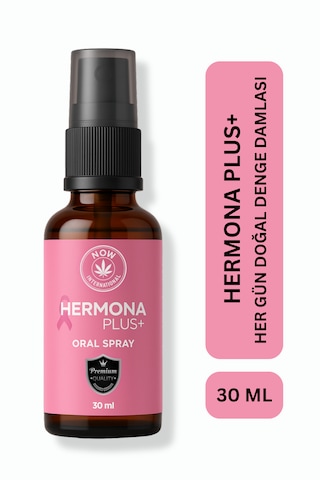 Hermona Plus+ Menopause Dönemi Destekleyici Doğal Ağız Spreyi 30 Ml
