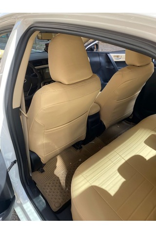 Toyota Corolla 2013-2017-arası Arkada Kolcak Yok Komple Deri