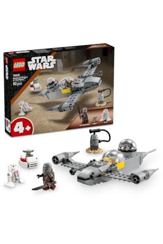 LEGO® Star Wars: The Mandalorian™ Mando ve Grogu’nun N-1 Starfighter™’ı 75410 - 4 Yaş ve Üzeri Yaratıcı Oyuncak Yapım Seti (92 Parça)