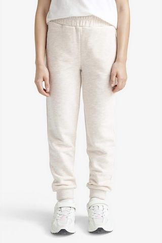 Defacto Kız Çocuk Standart Fit Basic Düz Beli Lastikli Jogger Eşofman Altı Y1226a625aubg667 Bej
