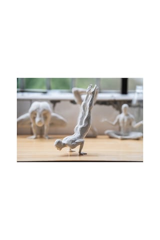 Yoga/meditasyon Yapan İskandinav Tarzı Biblo Heykel Figür Dekor Dekorasyon Hediyelik Denge Ve Huzur 4