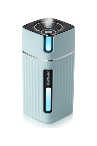 300ml Araç Pusula Nemlendirici Difüzör Taşınabilir Renkli Gece Lambası Sessiz Nemlendirici Uçucu Yağ Difüzörü Soğuk Masaüstü Usb Güçlü Nemlendirici Ev Seyahat Ofis İçin