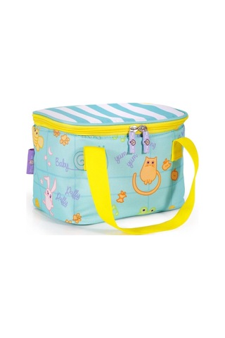 Milk Moo Soft Cuddles Isı Yalıtımlı Beslenme Çantası Turkuaz Çok Renkli