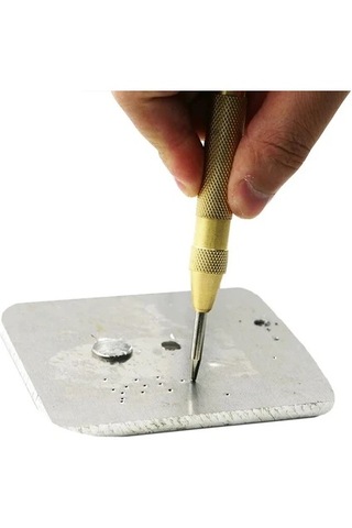 Rekotools-yaylı Metal Noktalama Işaretleme Zımba Kalemi Cam Kırma