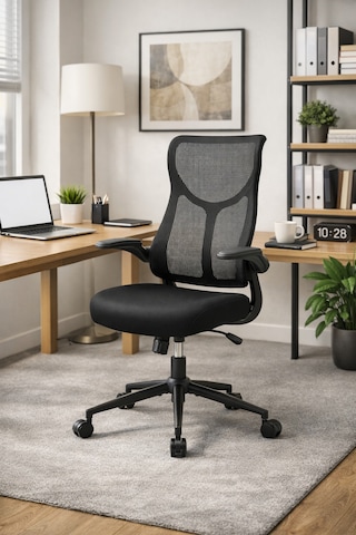 Techno Rest X Ergonomik File Sırtlı Ofis Çalışma Koltuğu Siyah Siyah