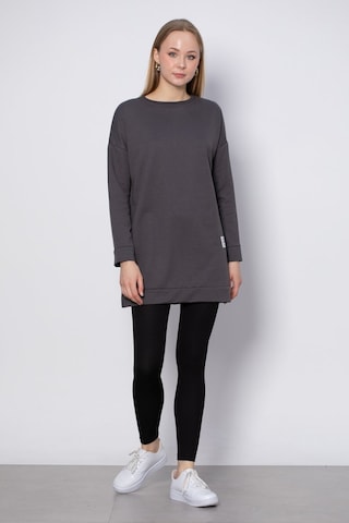 Barrels And Oil Bisiklet Yaka Mevsimlik Sweatshirt - Antrasit-Antrasit