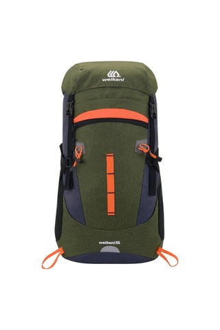 Hombey Açık Hava Çantası 50 L Açık Hava Spor Sırt Çantası Su Geçirmez Dağcılık Sırt Çantası Büyük Kapasit Yeşil