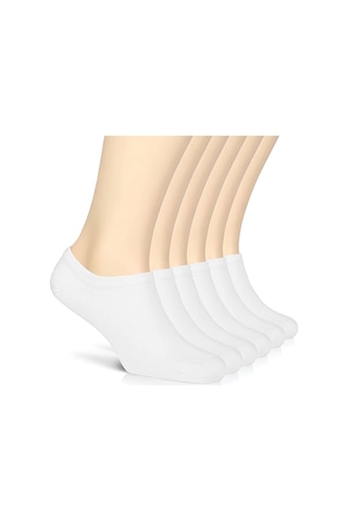 Hepsine Rakip 10'lu Kadın Modal Görünmez Sneaker Çorap Dikişsiz Yumuşacık Kalite 001