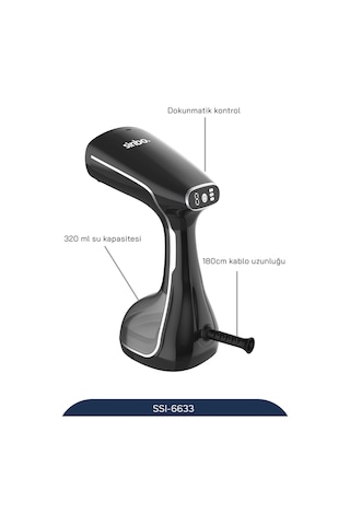 Sinbo SSI-6633 1640 W Dikey Buharlı Kırışıklık
