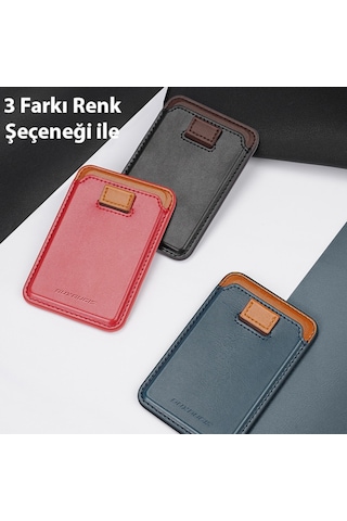 Dux Ducis Iphone 14-13-12Ler Için Magsafe Kartlik Deri Cüzdan Ki 561245441