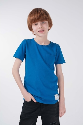 Brz Kids Erkek Çocuk Kısa Kollu T-Shirt Mavi
