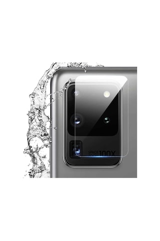 Samsung Galaxy Uyumlu S20 Ultra Kamera Lens Koruyucu Cam Filmi