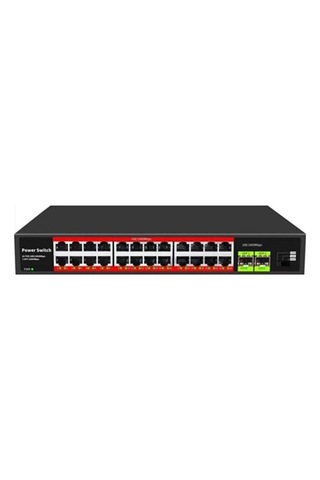 Uranium Poe-2402sfp-300w 24 Port Gıgabit+2xgb Sfp Poe Switch