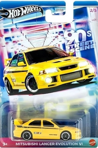 Hot Wheels 90's Street Scene Mıtsubıshı Lancer Evolutıon Vı Jcb58 Hot Wheels 90's Street Scene Mıtsubıshı Lancer Evolutıon Vı Jcb58