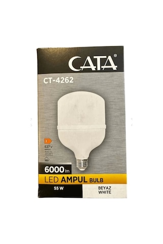 Cata 55w E-27 Torch Led Ampul Bulb 6500k Beyaz Işık