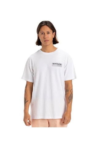 Quiksilver Palm Square Ss Beyaz Erkek Kısa Kol Gömlek 000000000102115209 Beyaz