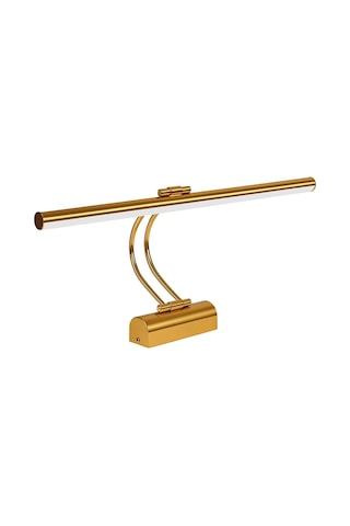 Flüt Led Aplik 50 Cm 6500k Beyaz Işık Modern Duvar Aydınlatma Enerji Tasarruflu Banyo Tablo Ve Çalışma Masası Lambası Gold Diğer