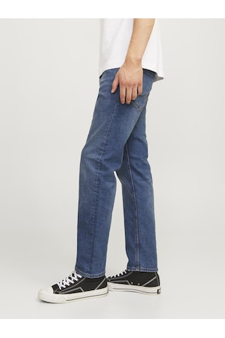 Jack & Jones Erkek Mike Original 223 Comfort Fit Jean Blue Denim