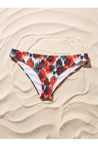 Lcw Dream Kahverengi Desenli Kadın Brazilian Bikini Alt