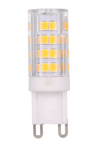 Ac220-240v 5w Led Mısır Ampulü 45w Halojen Ampul Eşdeğeri Yedek 400lm 5 Paket G9 Taban Tutucu Soket Sıcak Beyaz Masa Lambası Dolap Yatak Odası Oturma Odası Restoran Çalışma Odası