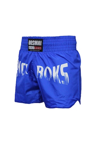 Dosmai Dijital Baskılı Kick Boks Spor Şort Mavi Kbs248