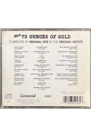 Müzik Cd Sidir - Plak Değildir Cd More 70 Ounces Of Gold Cd