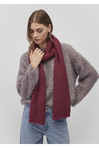Mavi - Bordo Atkı 1912808-30214 Bordo